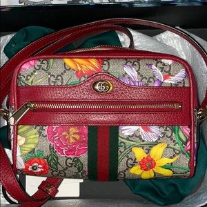 Floral Gucci Crossbody